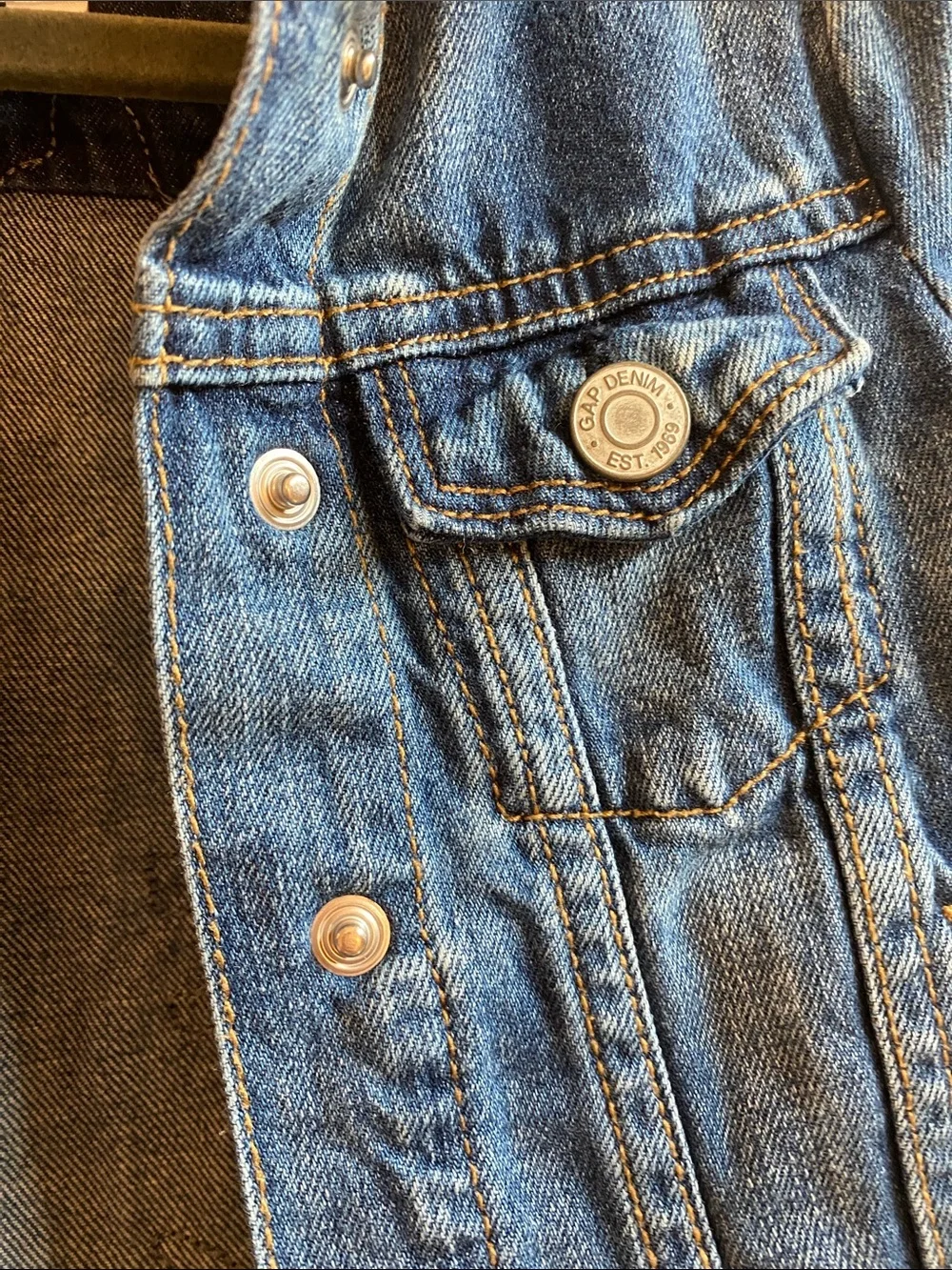 GAP Toddler 3T Minnie Mouse Denim Jacket